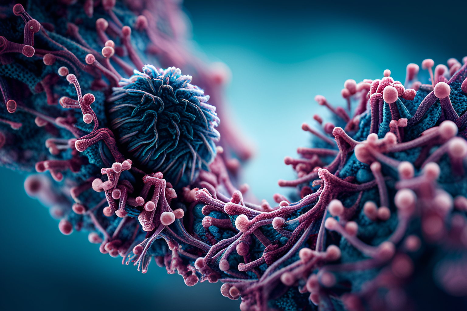 Virus particle - scientific image